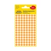 Kép 2/2 - 8*8 mm-es Avery Zweckform öntapadó íves etikett címke, neonnarancs színű (4 ív/doboz), normál ragasztóval