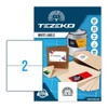 Kép 1/2 - Tezeko öntapadó íves etikett címke TZ-A4-0028