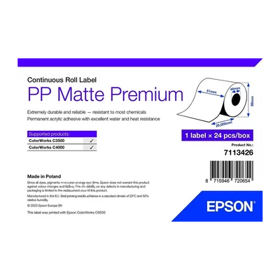 Epson etikett címke 7113426