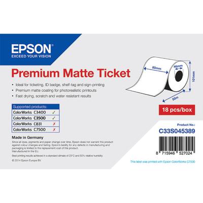 Epson etikett címke C33S045389