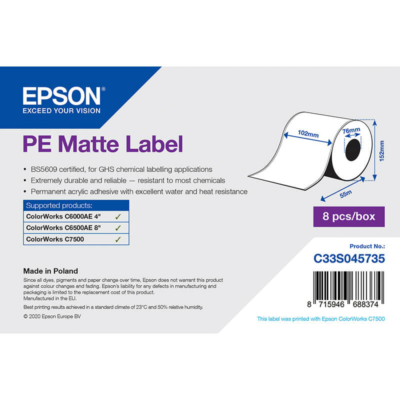 Epson etikett címke C33S045735
