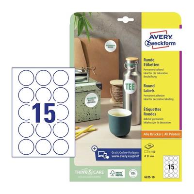 Avery Zweckform 6225REV-10 íves etikett címke