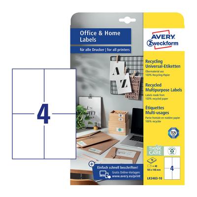 Avery Zweckform LR3483-10 íves etikett címke