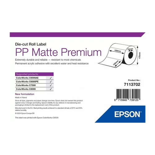Epson etikett címke 7113702