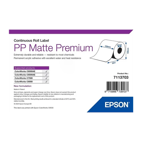 Epson etikett címke 7113703