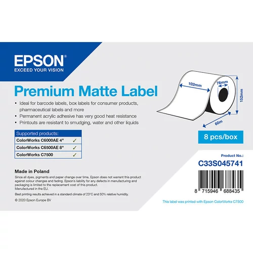 Epson etikett címke C33S045741