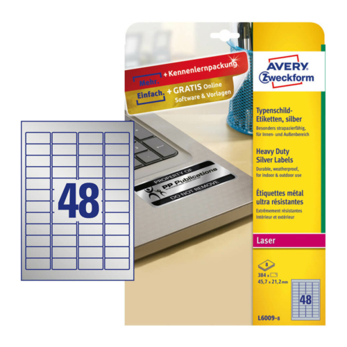 Avery Zweckform L6009-8 íves etikett címke