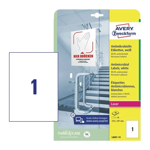 Avery Zweckform L8001-10 íves etikett címke