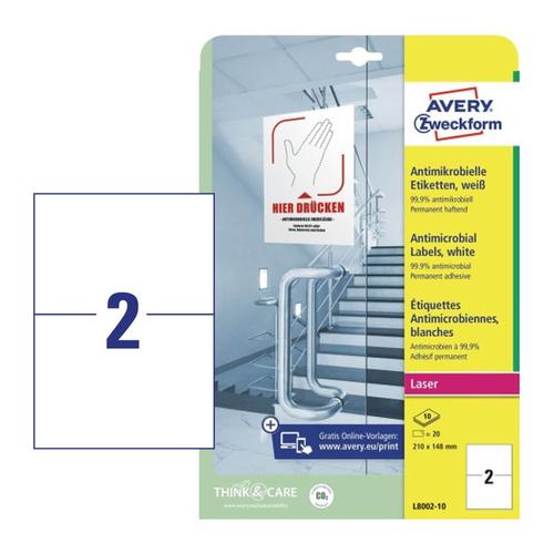 Avery Zweckform L8002-10 íves etikett címke