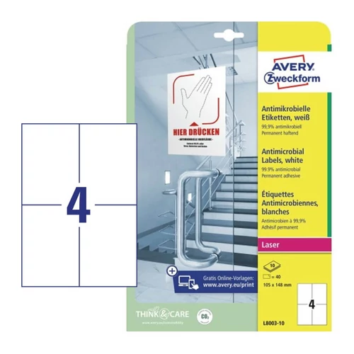 Avery Zweckform L8003-10 íves etikett címke
